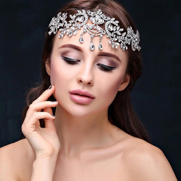 Bridal Tiara Headpiece Crystal beauty Pageant main image 5